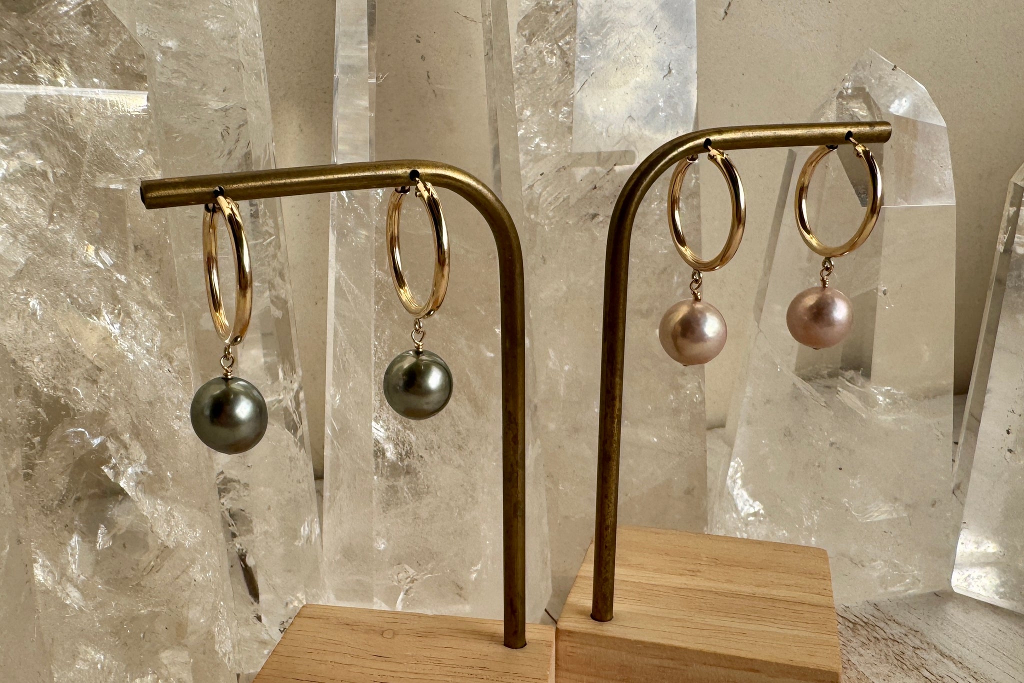 LARGE RINI HOOPS