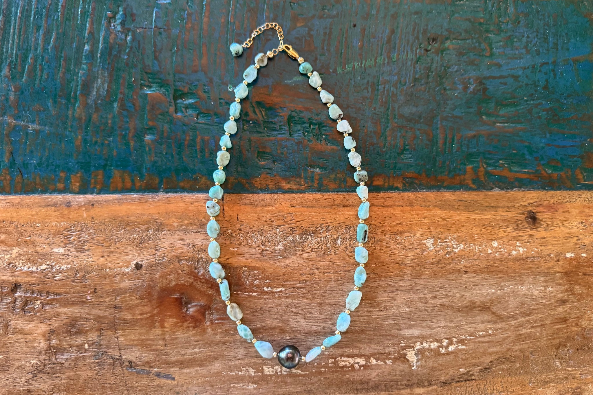 LARIMAR NECKLACE