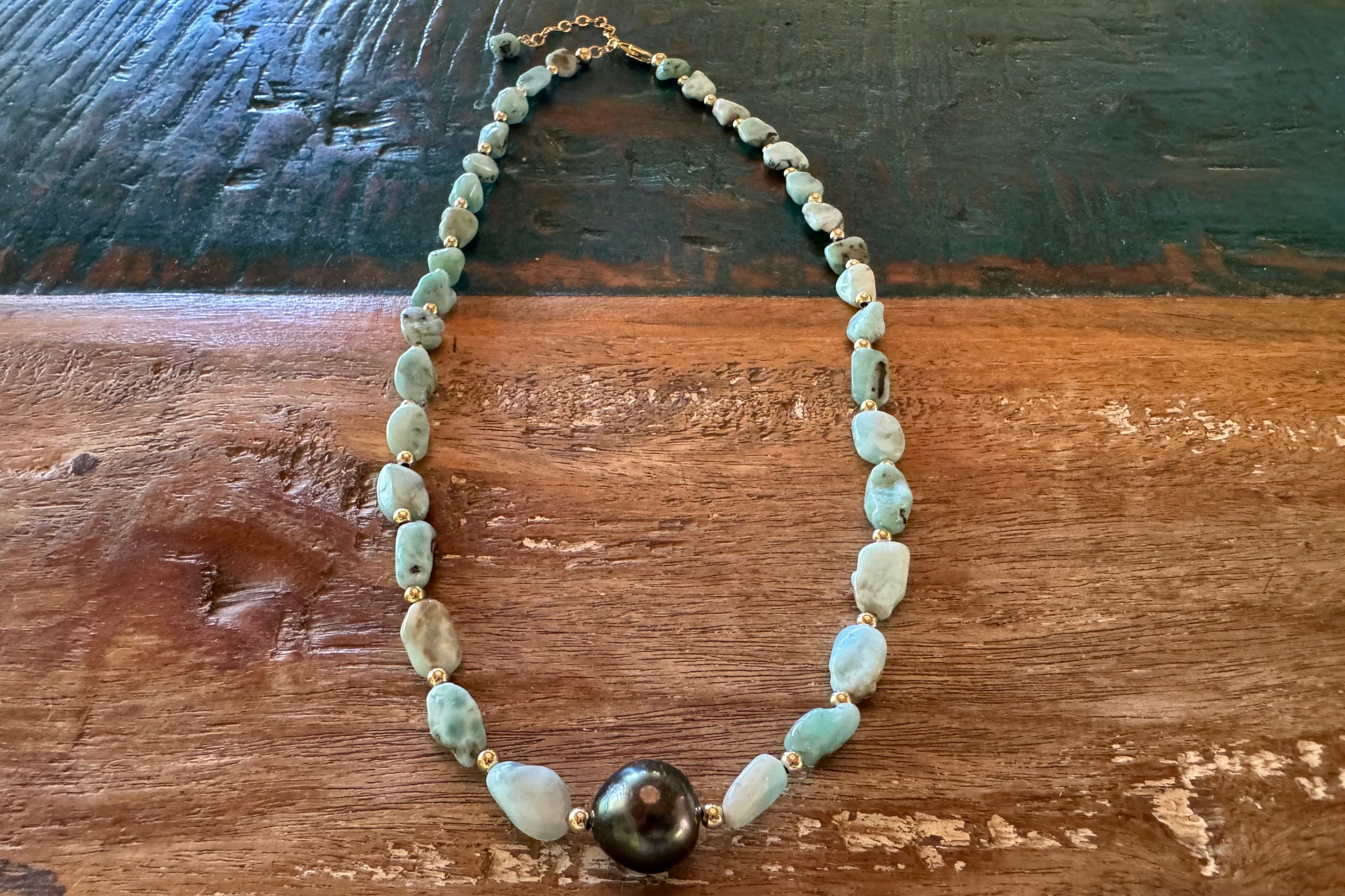 LARIMAR NECKLACE